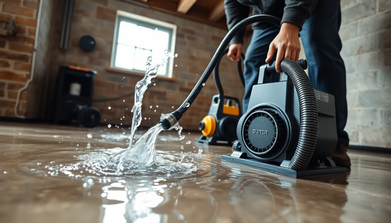 Basement Water Removal