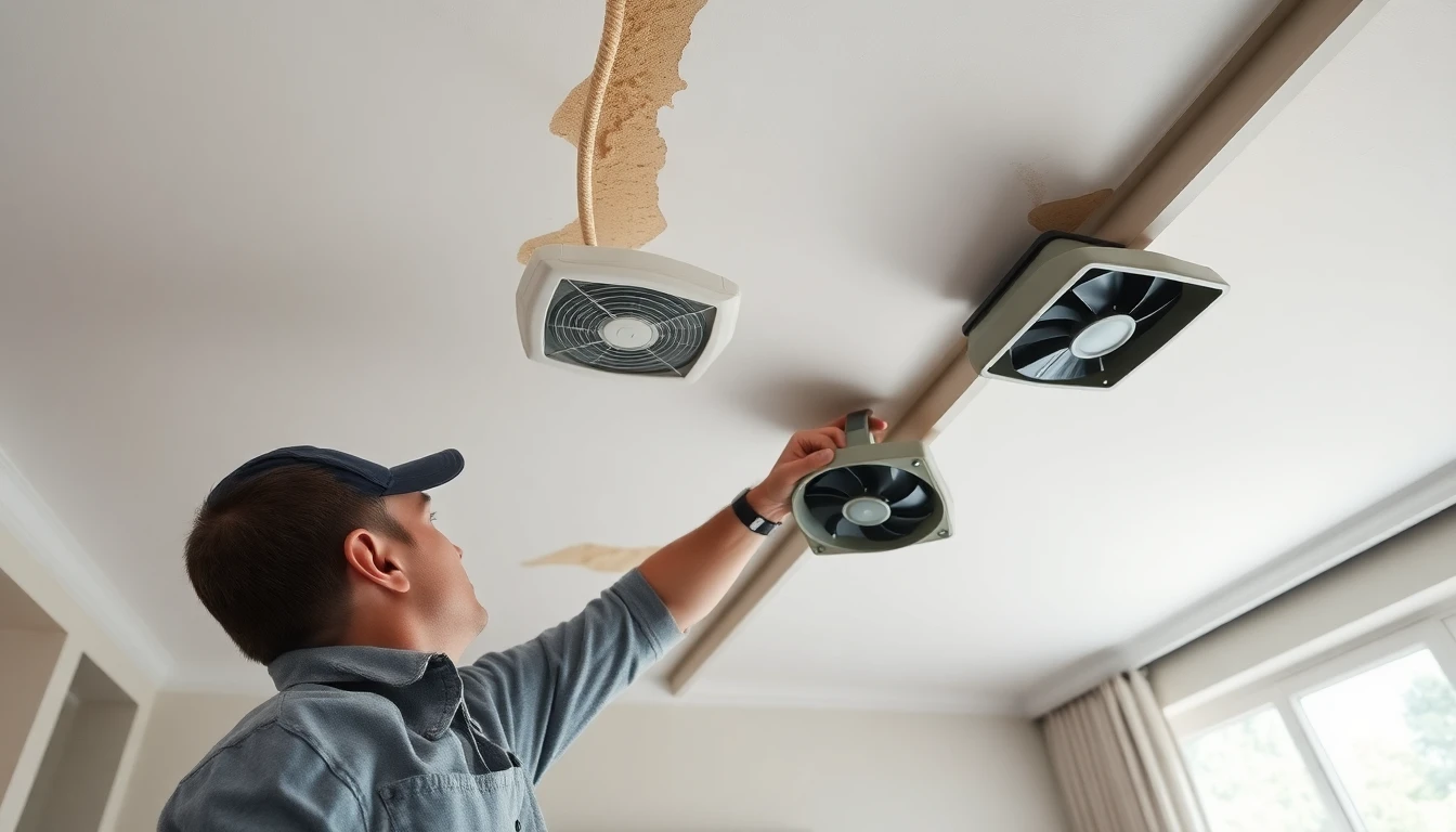 Ceiling Water Damage Repair